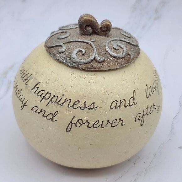 Comfort To Go Pavillion Gift Families Fill Our Lives 2006 Tea Light Holder Lid - Picture 4 of 10